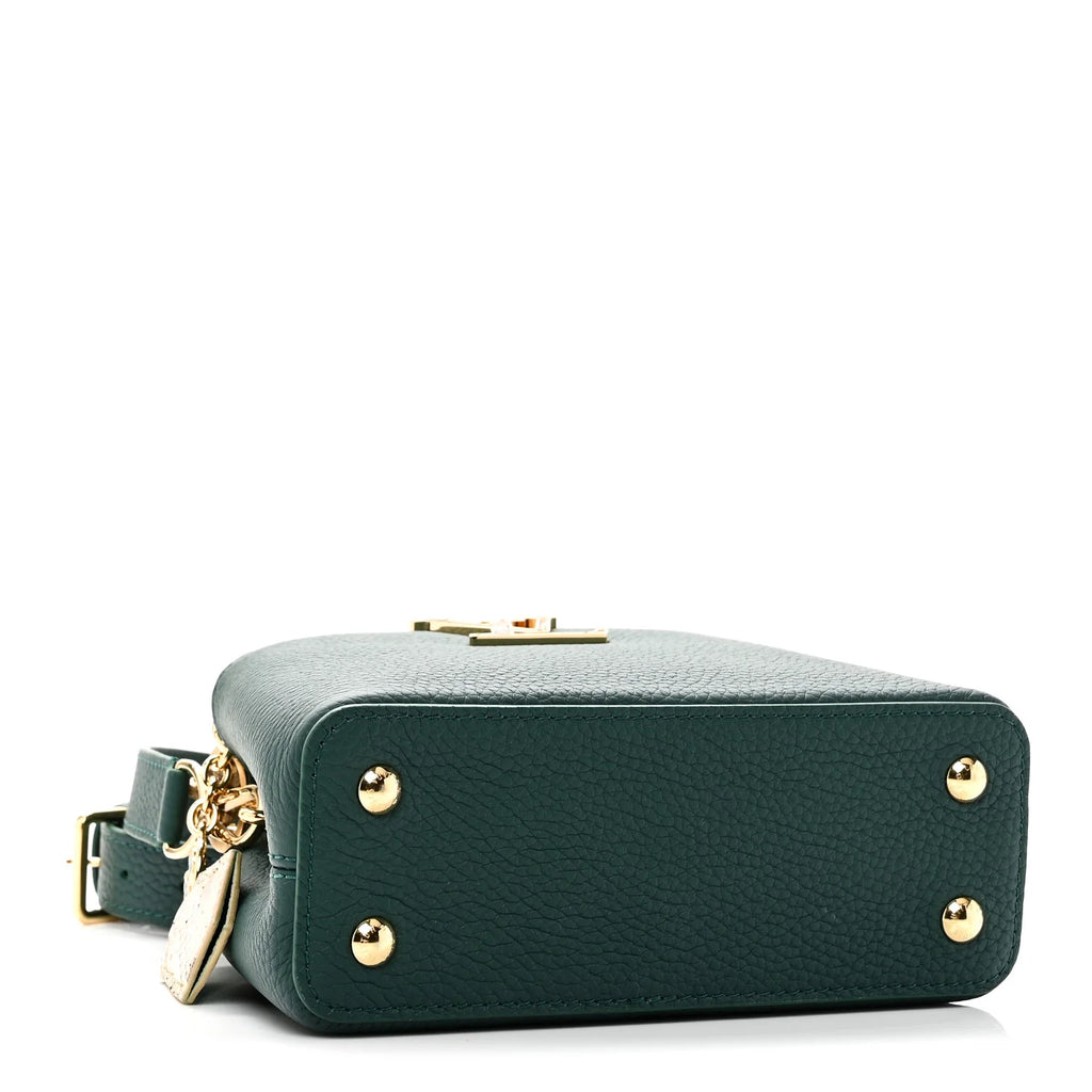 Louis Vuitton Capucines Mini — Python, Green