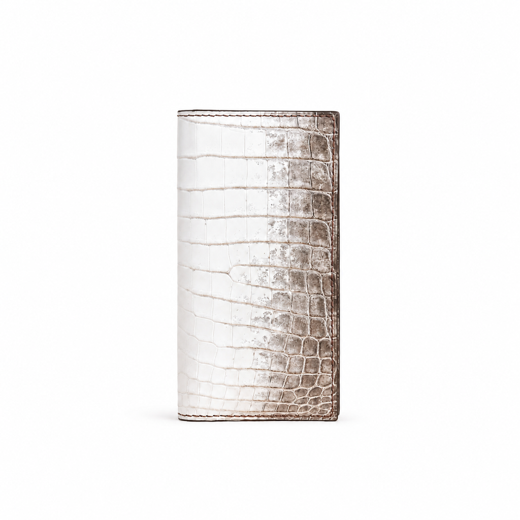 Louis Vuitton Brazza Wallet — Exotic Alligator, White