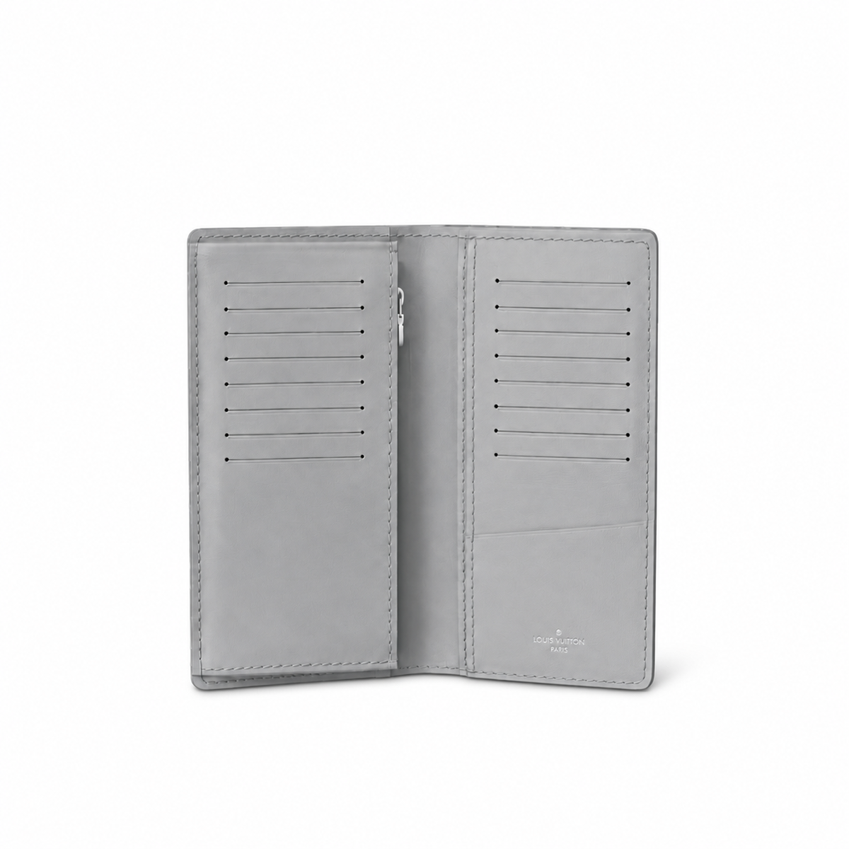 Louis Vuitton Brazza Wallet — Exotic Lizard, Grey
