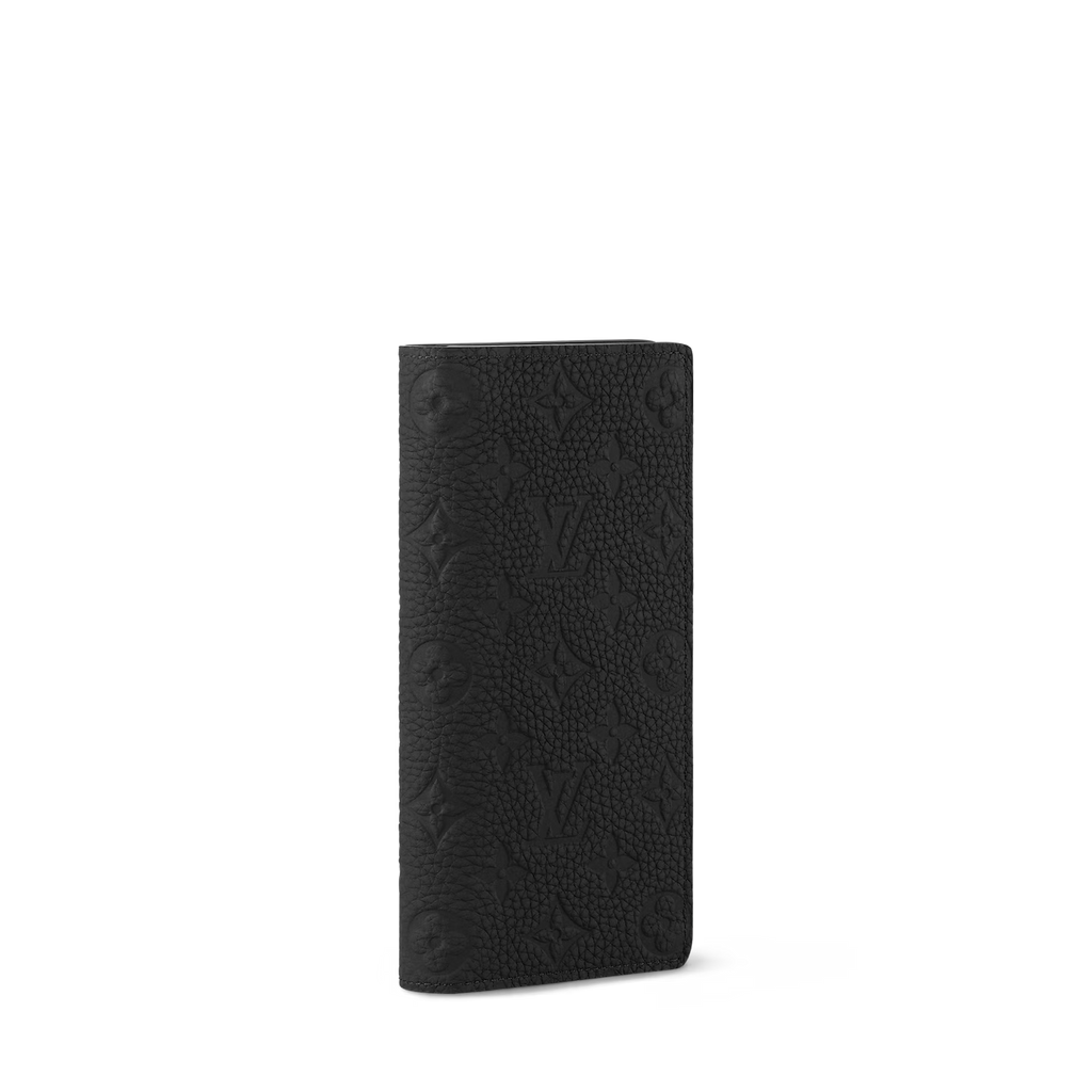 Louis Vuitton Brazza Wallet — Monogram Shadow, Noir