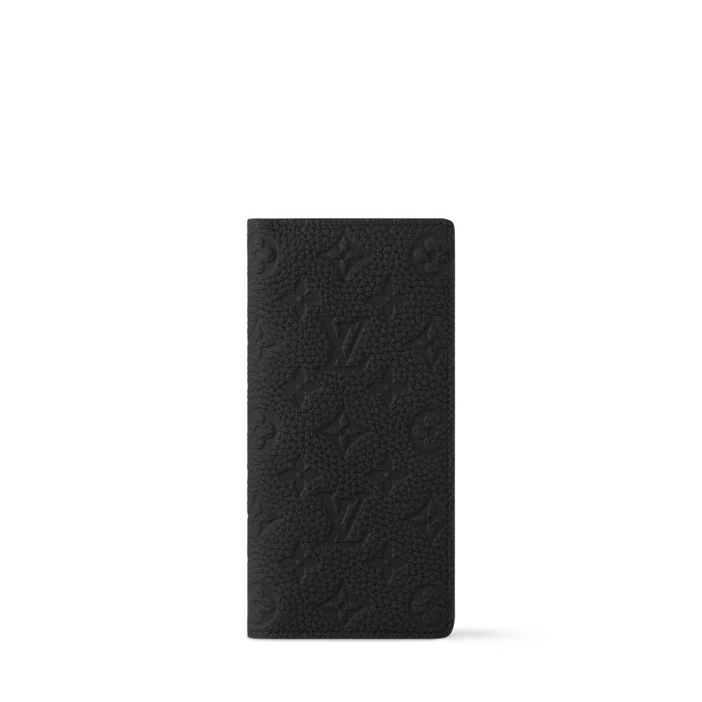 Louis Vuitton Brazza Wallet — Monogram Shadow, Noir