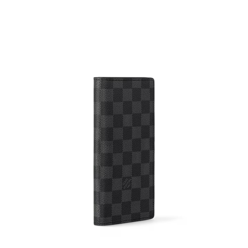 Louis Vuitton Brazza Wallet — Damier Graphite