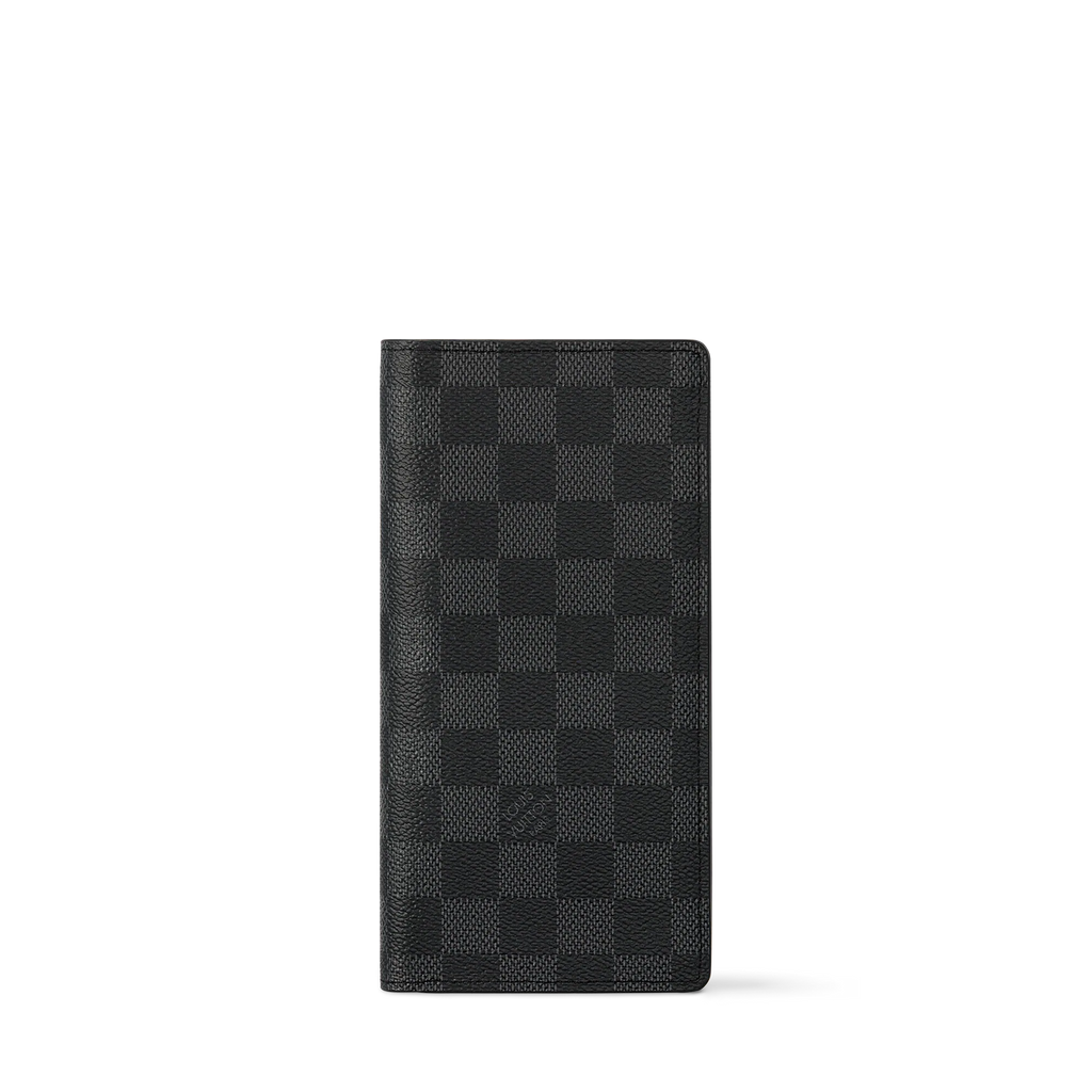 Louis Vuitton Brazza Wallet — Damier Graphite