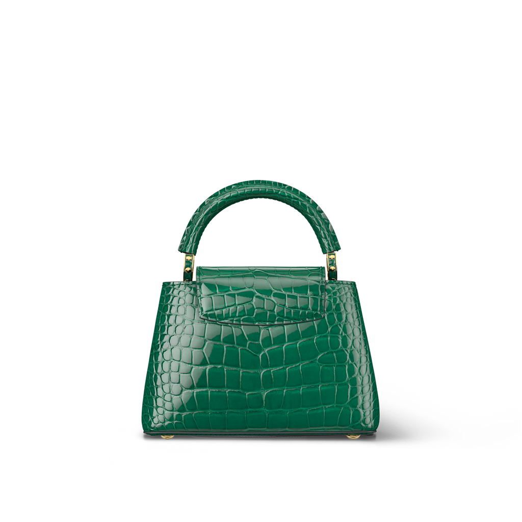 Louis Vuitton Capucines Mini — Exotic Alligator, Green
