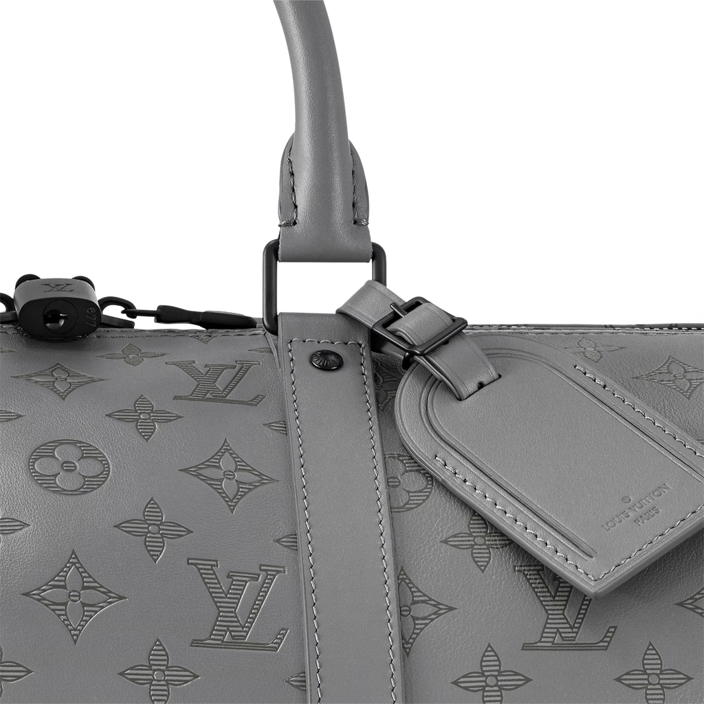 Louis Vuitton Keepall 50 Bandoulière — Shadow Grey