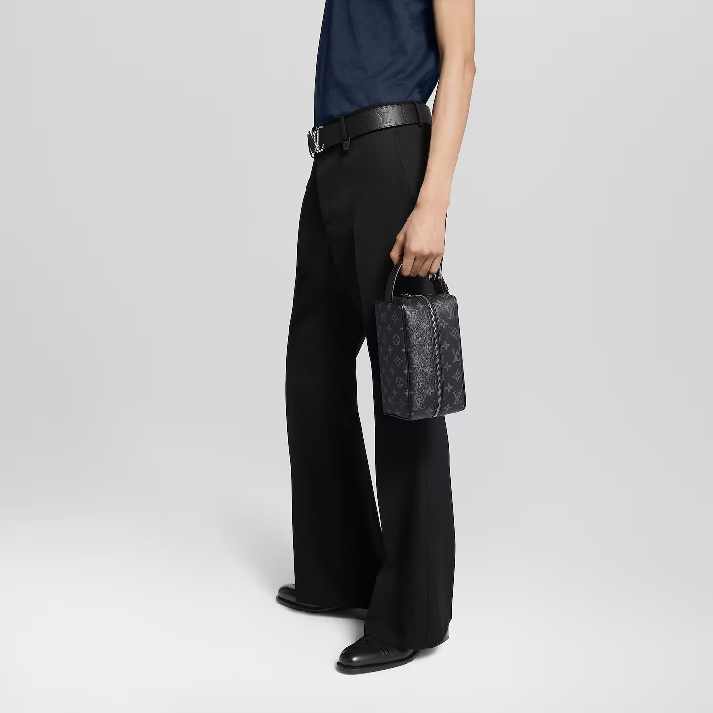 Louis Vuitton Locker Dopp Kit — Monogram Eclipse