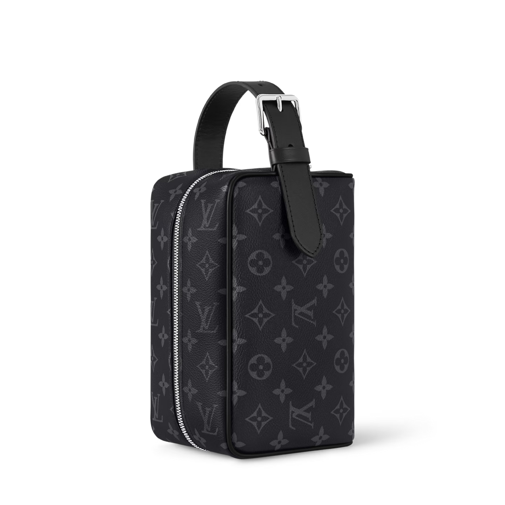 Louis Vuitton Locker Dopp Kit — Monogram Eclipse