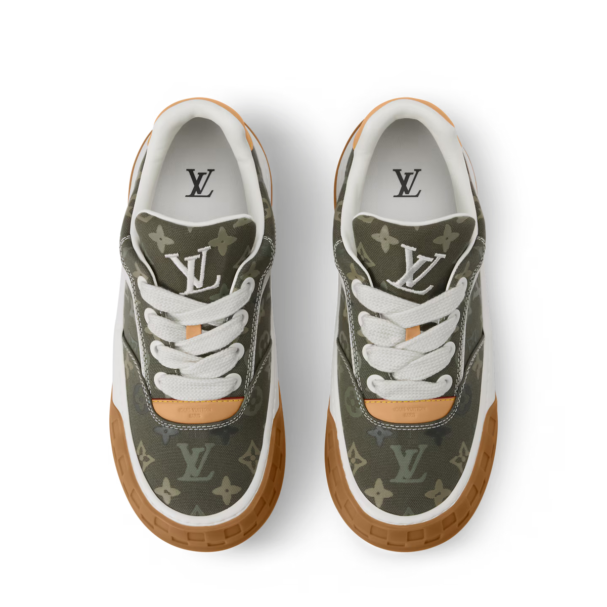 Louis Vuitton LV Tilted Sneaker — Khaki