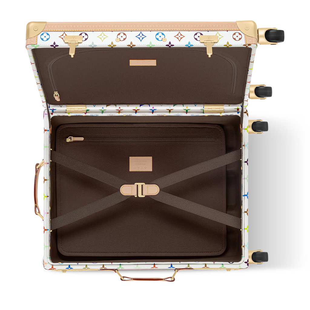 Louis Vuitton Rolling Trunk — Monogram Multicolore, Blanc