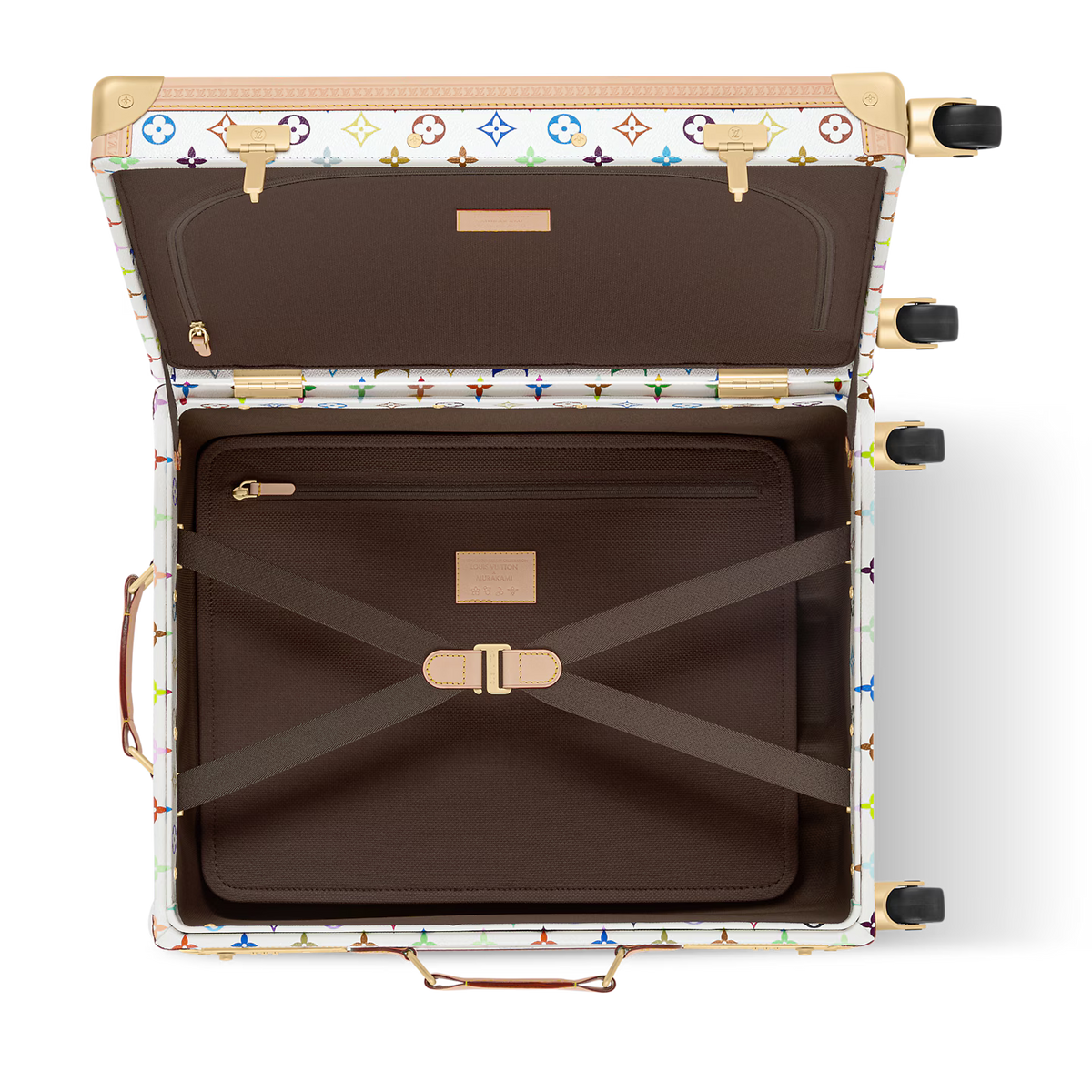 Louis Vuitton Rolling Trunk — Monogram Multicolore, Blanc
