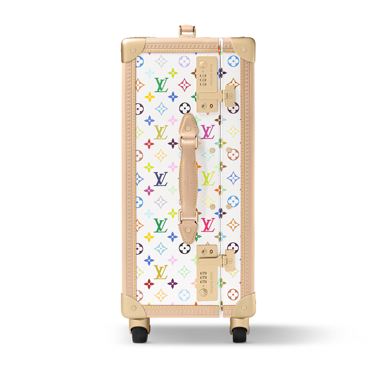 Louis Vuitton Rolling Trunk — Monogram Multicolore, Blanc