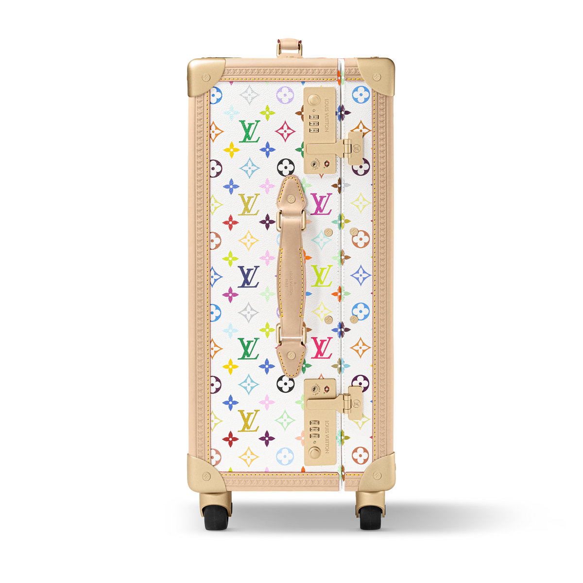 Louis Vuitton Rolling Trunk — Monogram Multicolore, Blanc
