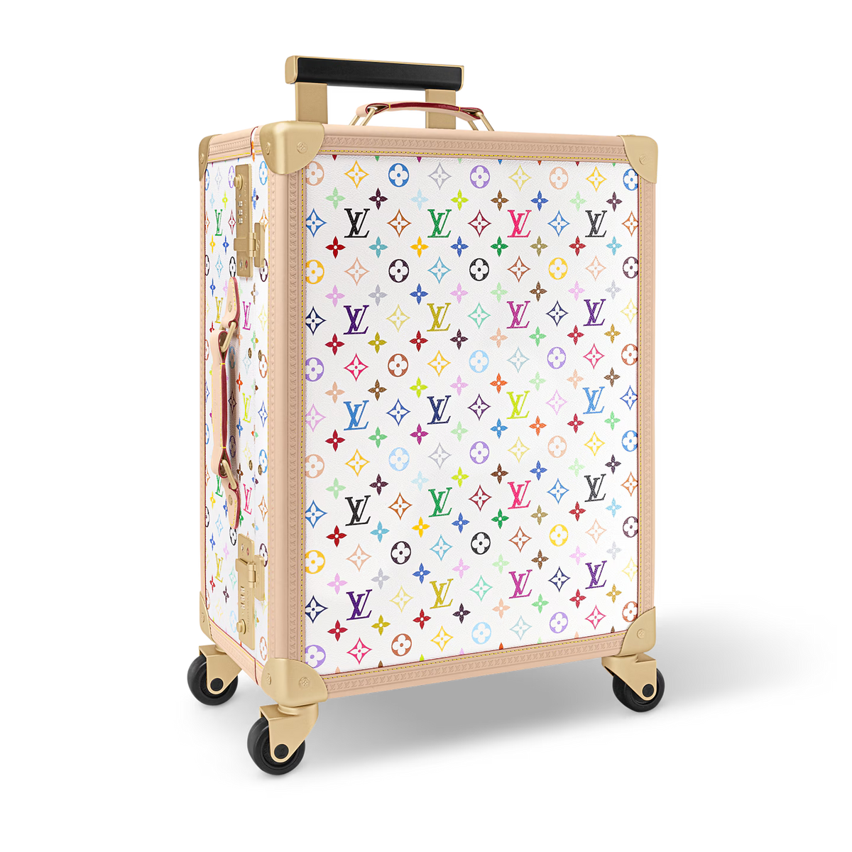Louis Vuitton Rolling Trunk — Monogram Multicolore, Blanc