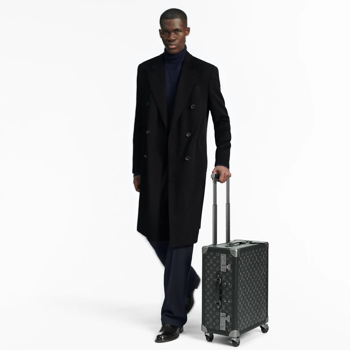 Louis Vuitton Rolling Trunk — Monogram Eclipse